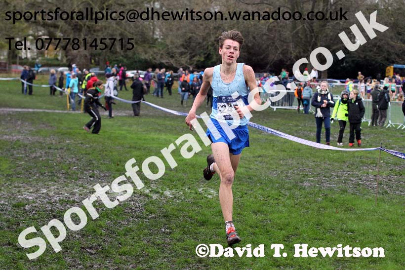 Boys under-15s, British Athletics Liverpool Cross Challenge, Sefton Park, Liverpool. Photo: David T. Hewitson/Sports for All Pics